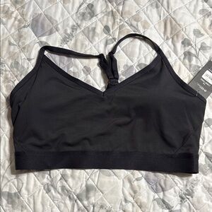 NWT Black Women's sports bra